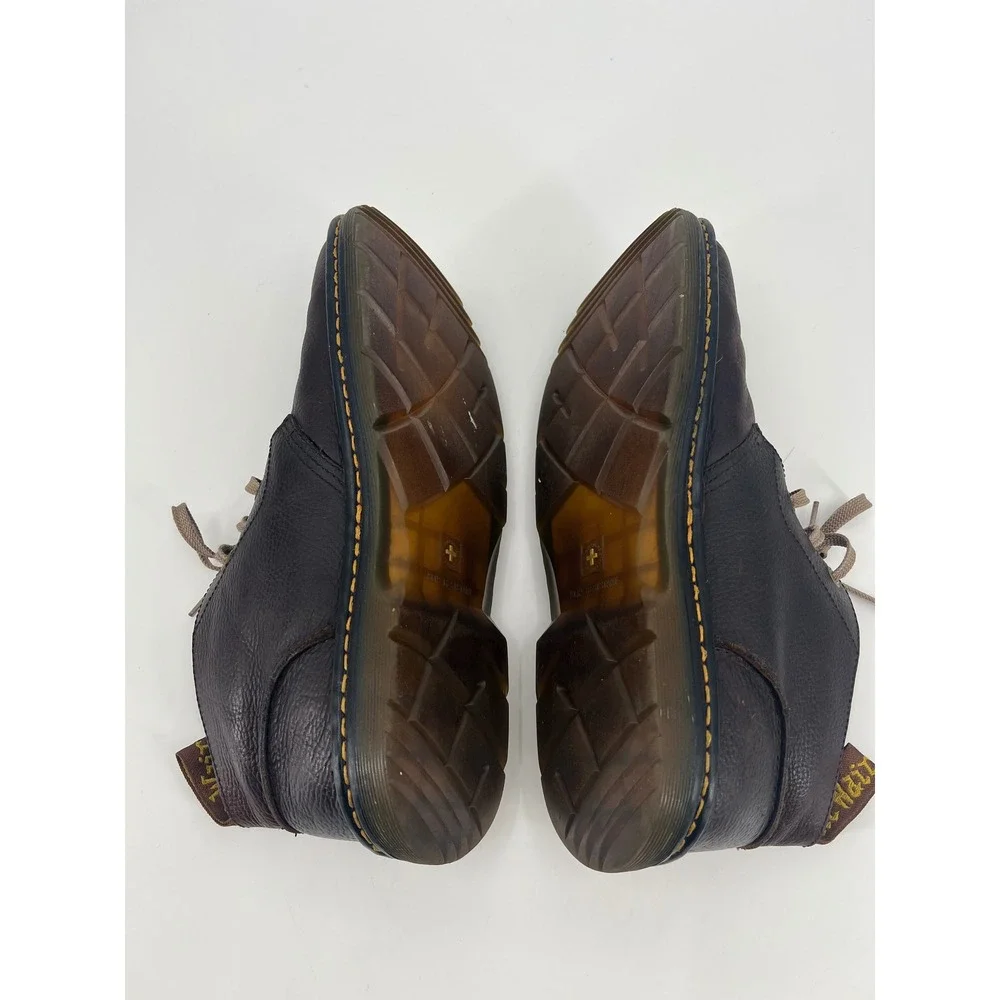 Dr. Martens Sussex Dark Brown Leather Chukka Boots Mens 13 AW004 Work Shoes